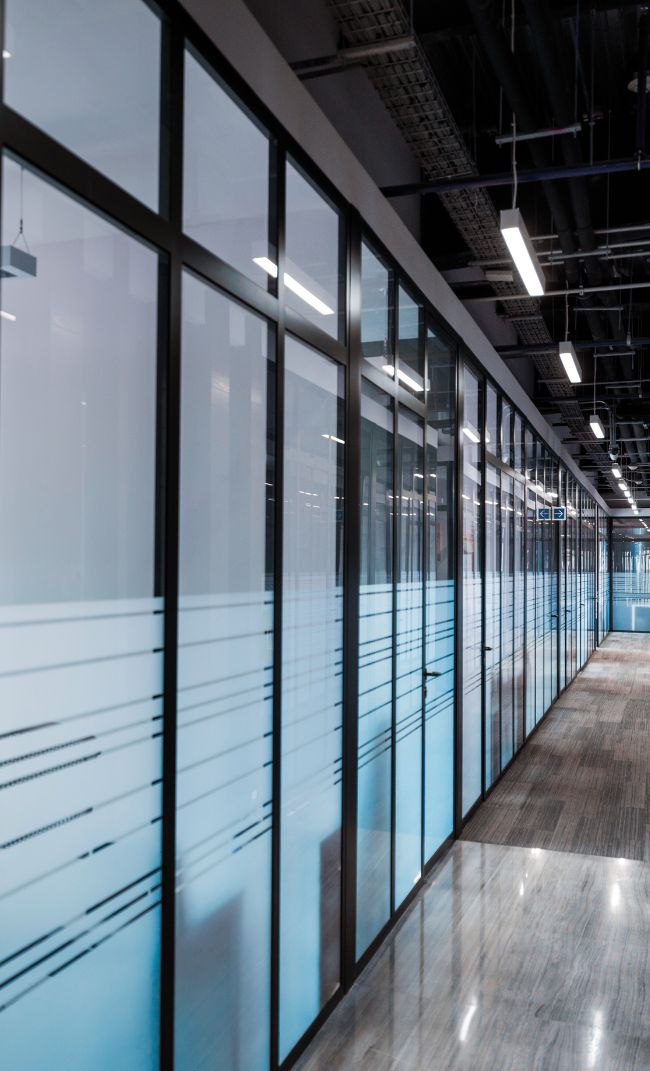 parede de vidro em Curitiba