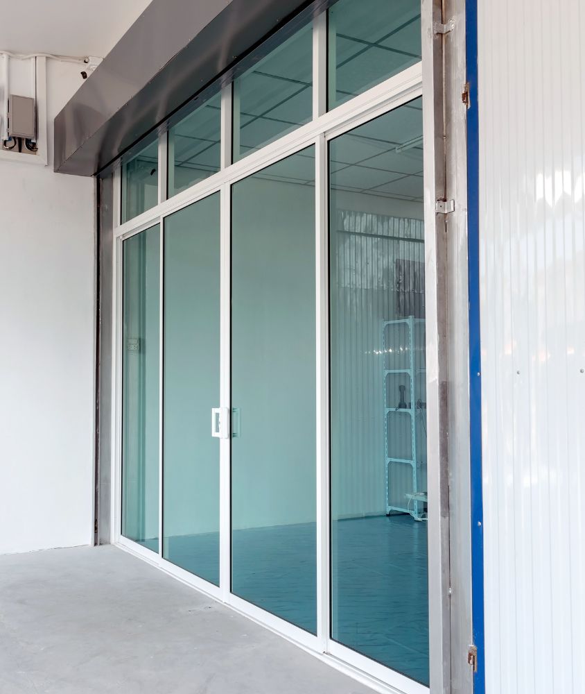 porta de vidro em Curitiba